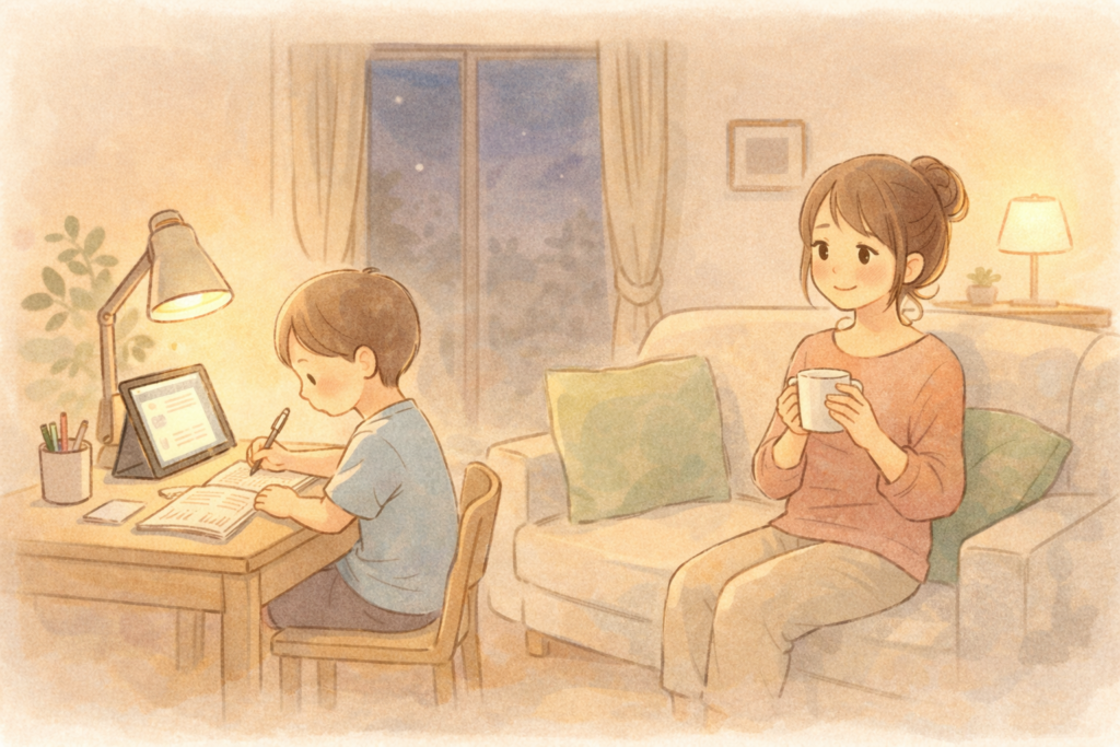 天神の口コミを調べて不安になるママのイメージ