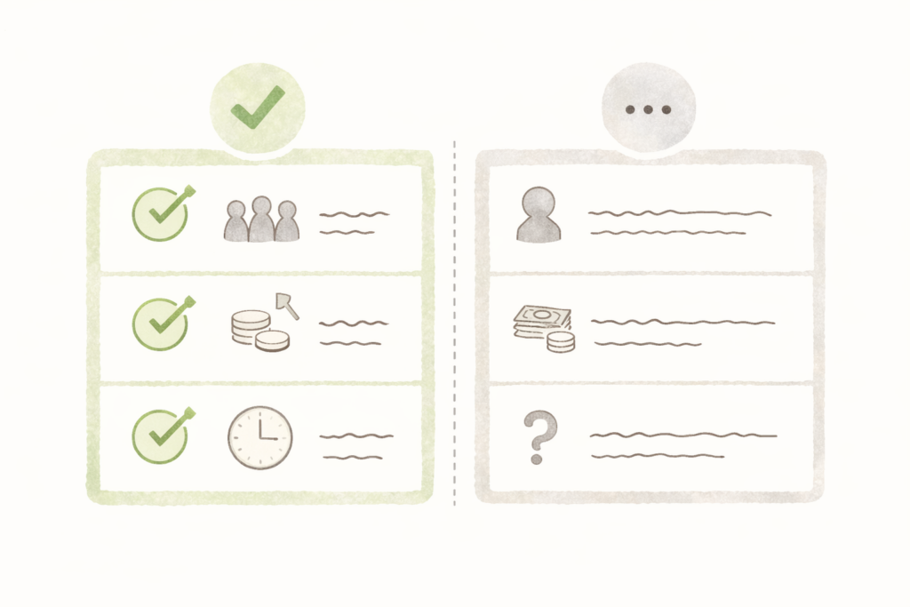 天神の効果が出やすいケースと出にくいケースを整理したイメージ