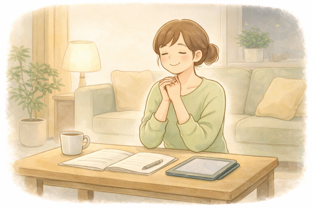 天神とスマイルゼミを比較して納得して選ぶママのイメージ